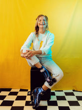 Sweat en coton bio unisexe – La foudre